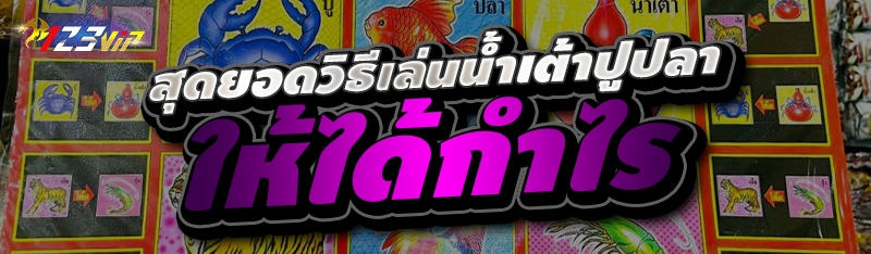 สุดยอดวิธีเล่นน้ำเต้าปูปลาให้ได้กำไร  